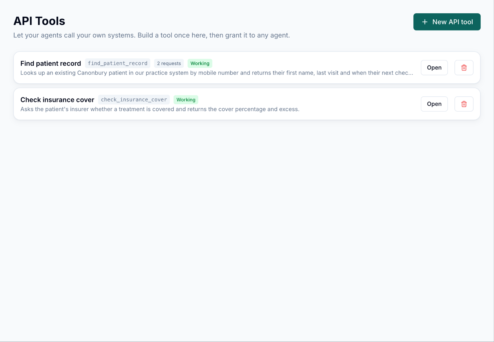 API tools